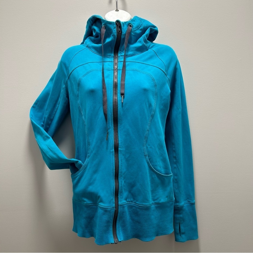 Lululemon Sing Floss Travel Jacket Teal